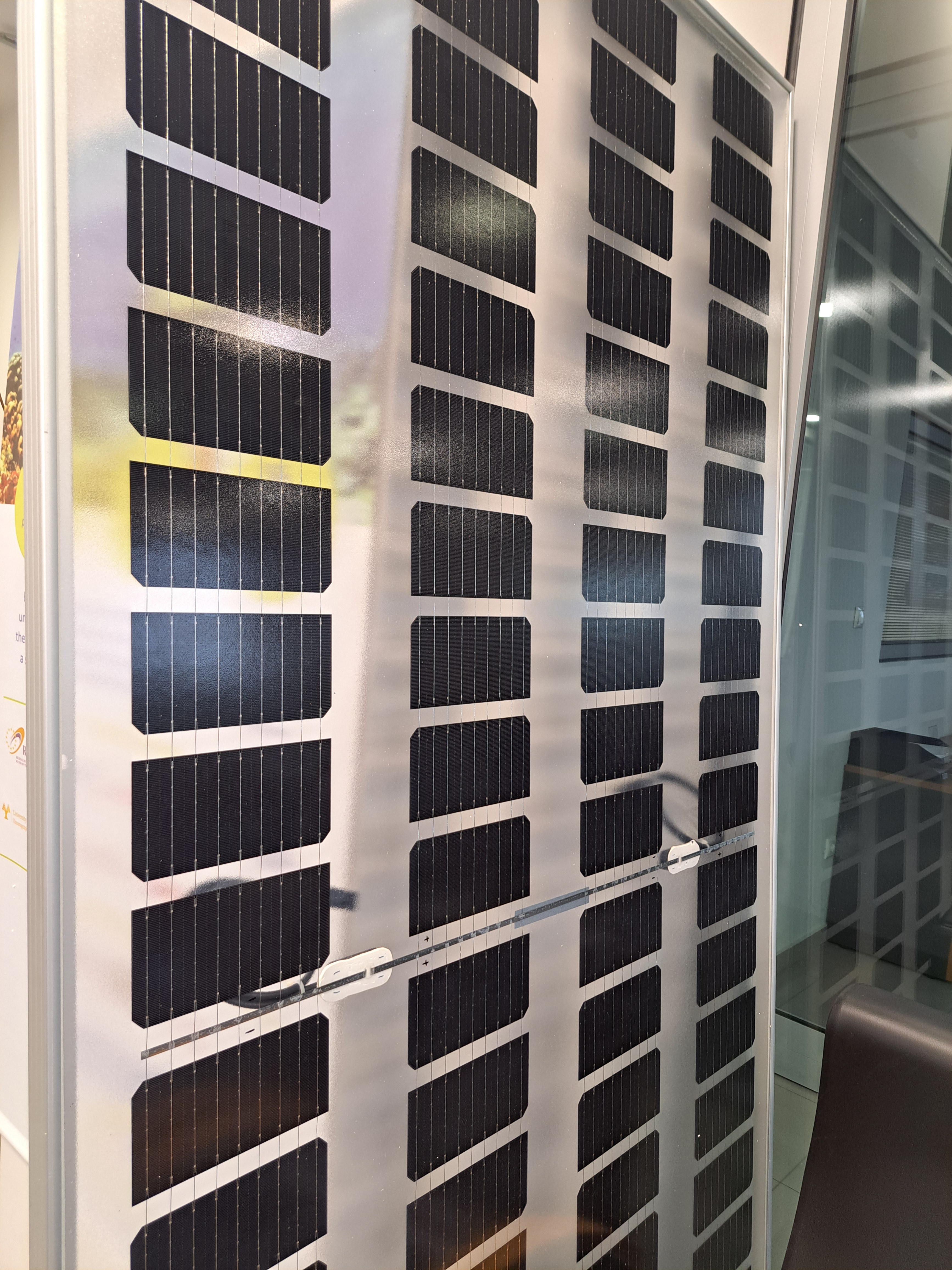 The BSG 300/54 has arrived — visit our offices to explore its power, transparency, and agrivoltaic potential.